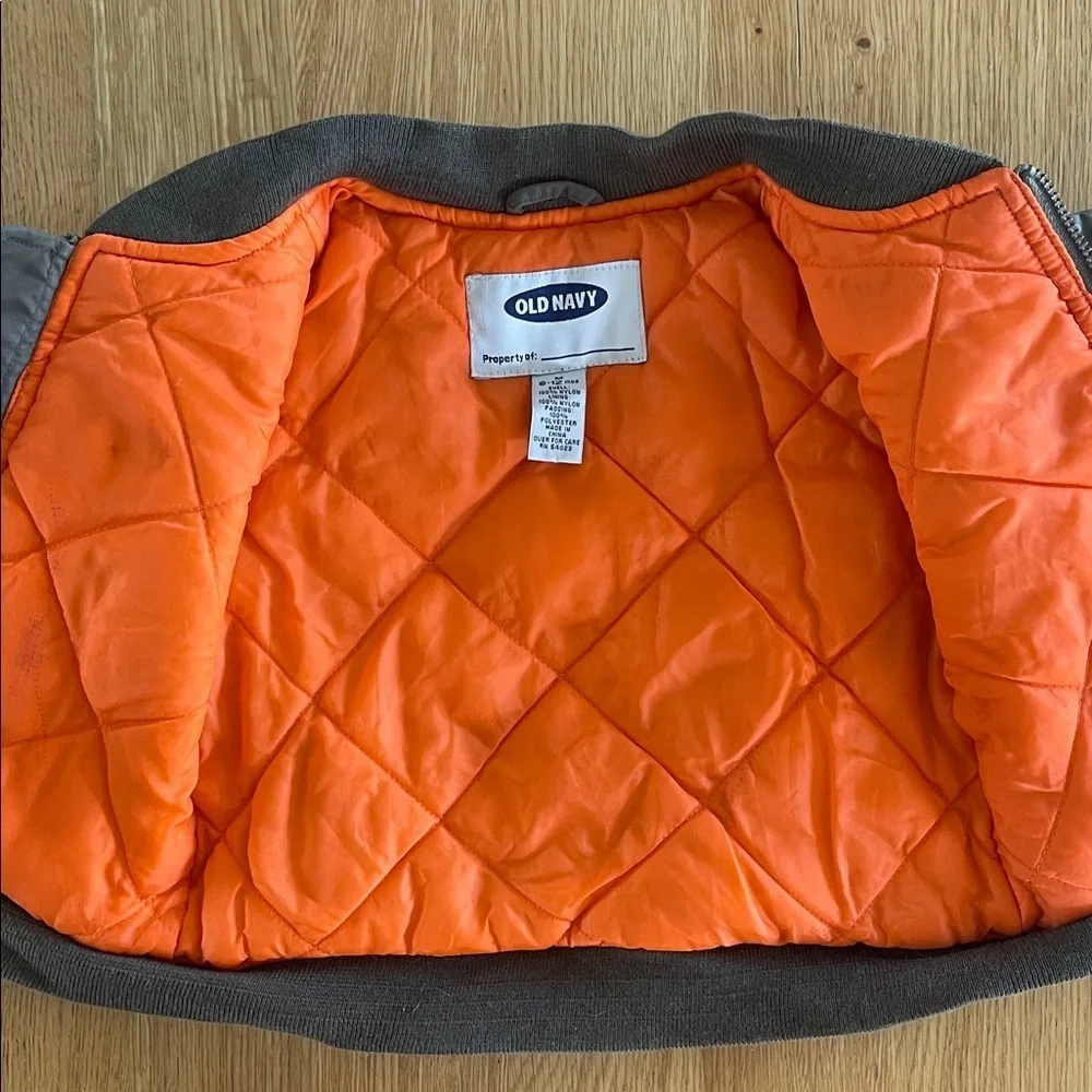 Old Navy Kids Bomber Jacket - Olive Green